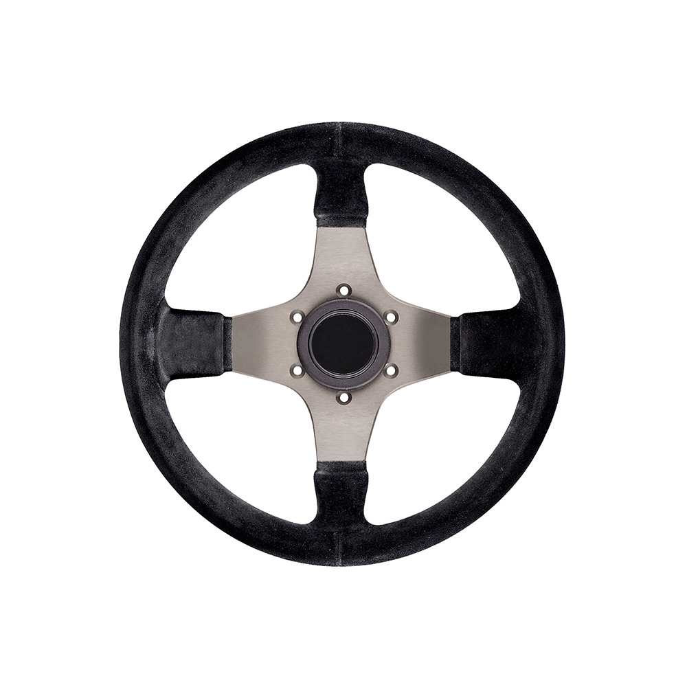 Regular Black Plastic Steering Wheel - Image 5